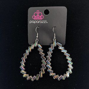 Paparazzi Fashion Jewelry Striking Resplendence Multicolor Hook Earrings